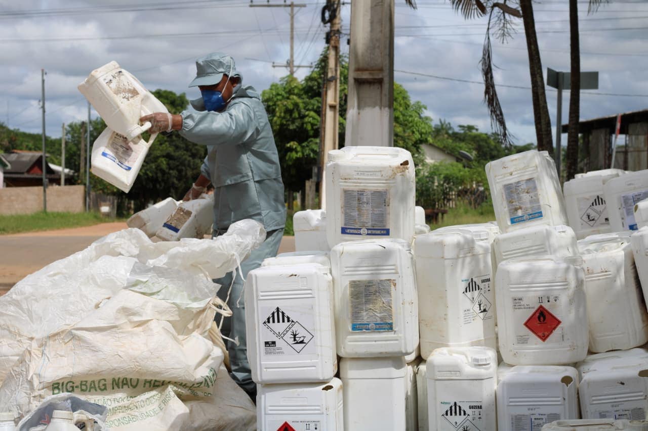 Governo do Acre inicia campanha de recolhimento de embalagens de agrotóxicos