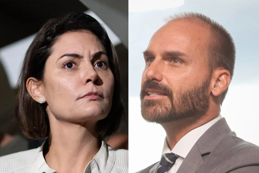 Em um movimento de pacificação solicitado pelo ex-presidente Jair Bolsonaro, o deputado Eduardo Bolsonaro decidiu colocar um fim público às desavenças com a madrasta, Michelle Bolsonaro.