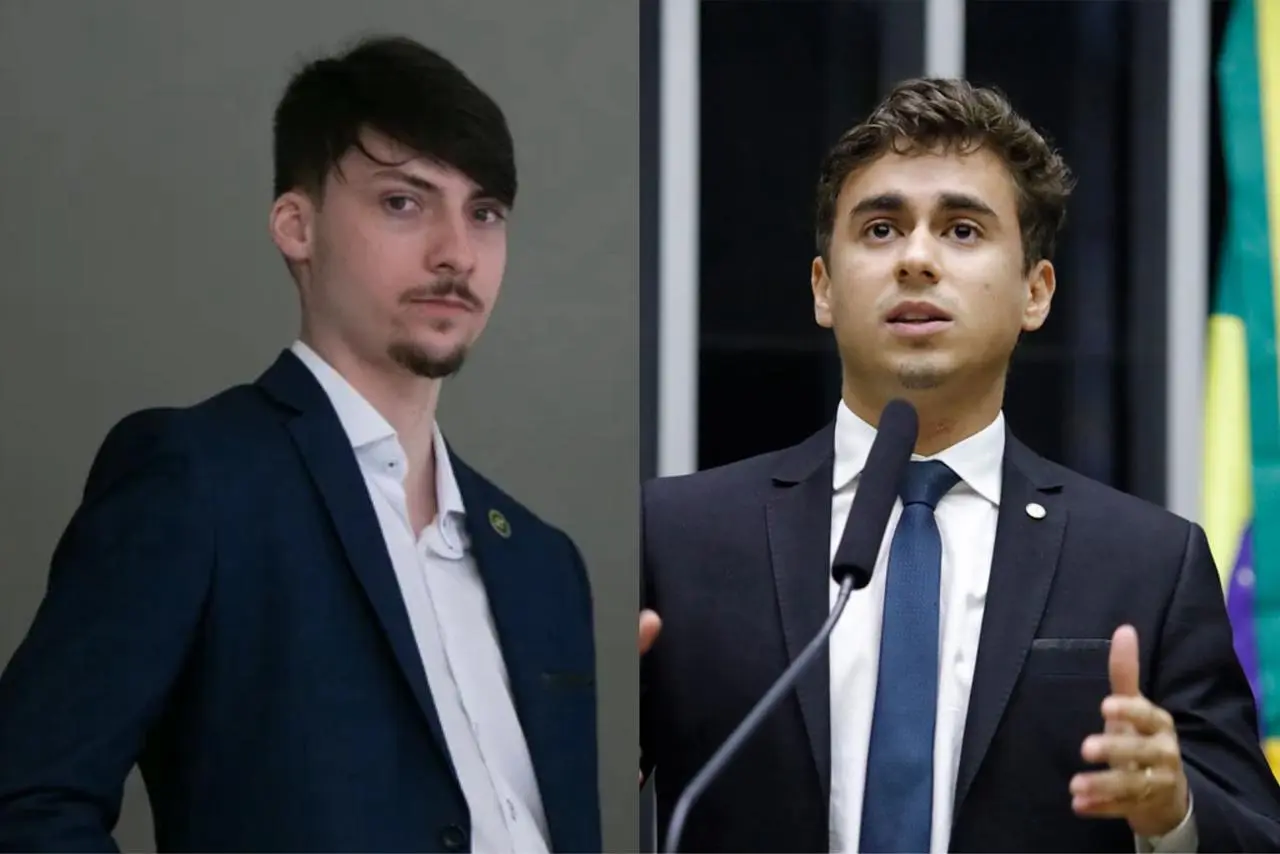 Nikolas Ferreira e filho de Bolsonaro trocam farpas nas redes: “Toupeira cega”