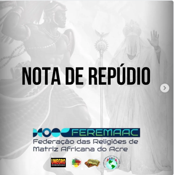 Federação denuncia intolerância religiosa e ataques nas redes no Acre