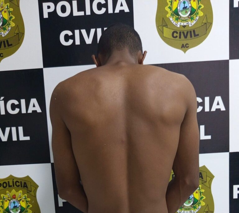 Padrasto é preso por agredir criança de 4 anos com pedaço de madeira