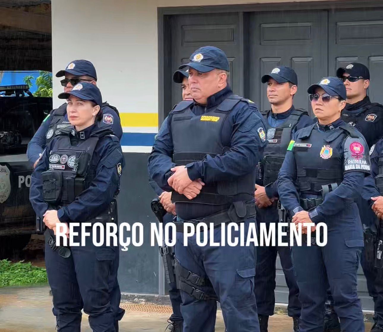 8º BPM intensifica segurança no aniversário de Santa Rosa do Purus