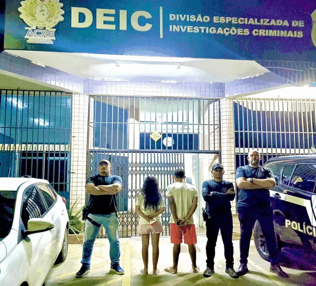 Suspeitos de atirar na cabeça de vítima durante assalto no Acre são presos