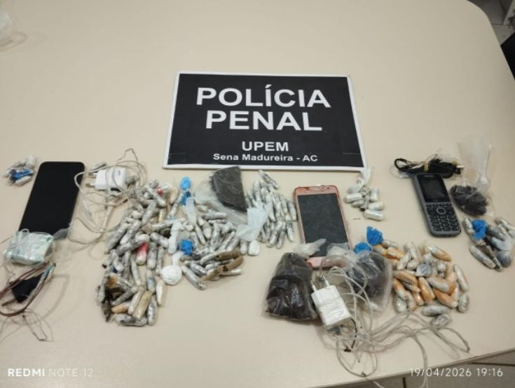 a direção do presídio deverá apurar quem são os proprietários dos materiais encontrados