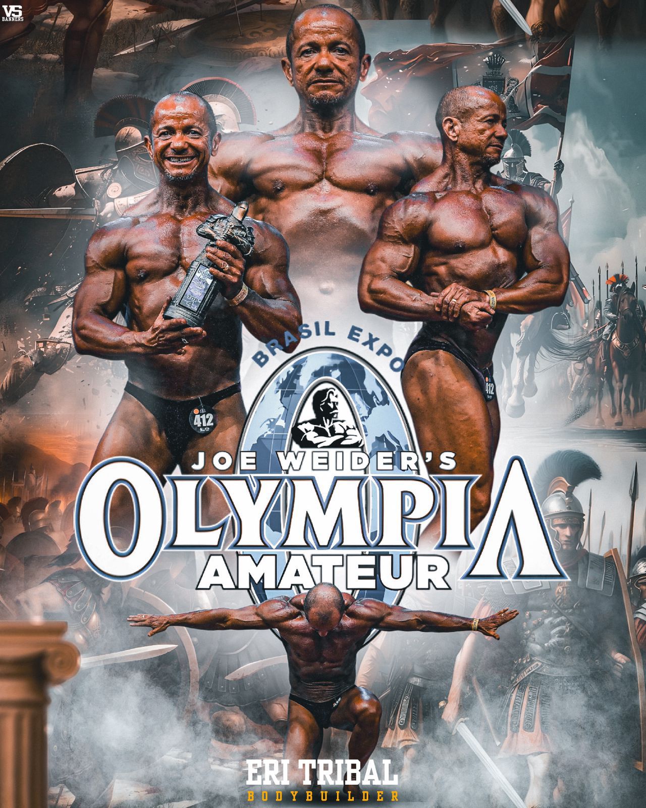 Eri conquistou premiações competindo | Foto: Cedida