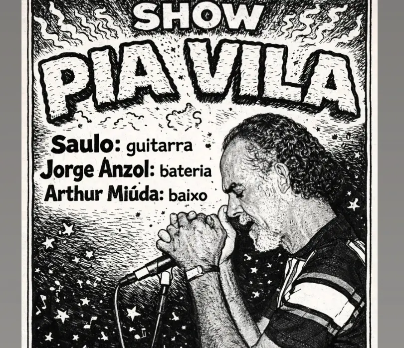 Pia Vila convida público para tarde de música