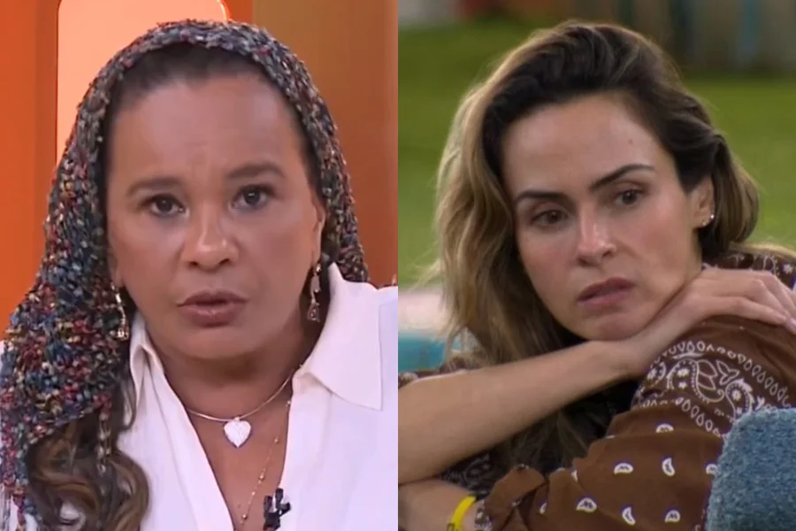 A passagem de Solange Couto pelo BBB26 chegou ao fim de forma avassaladora nesta terça-feira (31/03). Em um paredão triplo contra Marciele e Jordana, a atriz foi eliminada com 94% dos votos, tornando-se a recordista de rejeição da edição, superando Matheus (78,45%) e Brigido (77,88%).