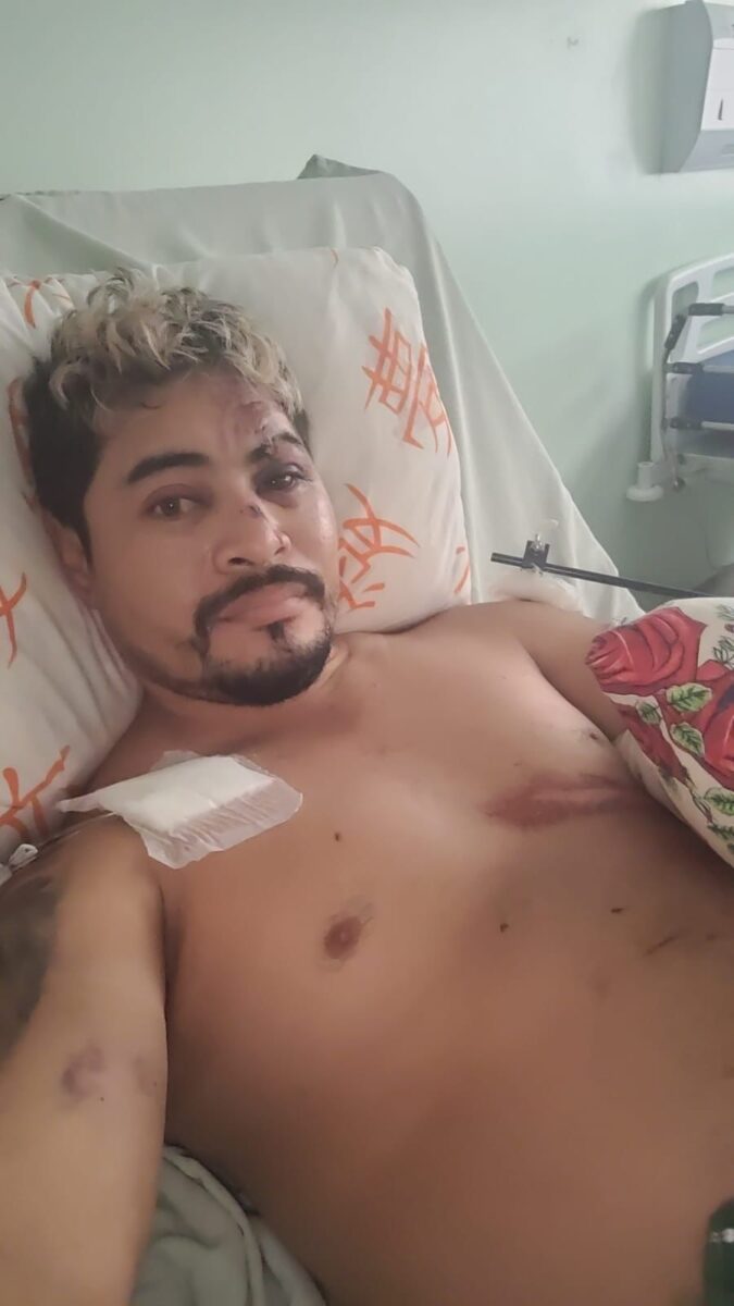 Gelcivan Batista Barbosa é alvo de uma campanha solidária iniciada por familiares e amigos para custear o tratamento médico