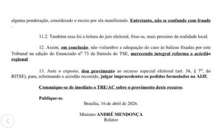 Decisão do TSE reverte cassação e mantém vereadores no cargo