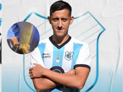 Jogador argentino grita “bomba” em avião e sai algemado de voo. Veja!