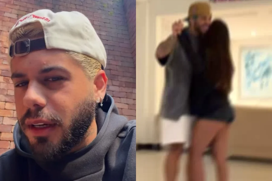 O cantor Zé Felipe foi visto em clima de romance com a influenciadora e surfista Luiza Marques na última quinta-feira (02/04), em Santa Catarina. O vídeo, onde os dois aparecem dançando "agarradinhos", viralizou rapidamente, mas o que chocou a web foi a velocidade da transição: Luiza estava namorando o streamer Lucas Zanolini até o início desta semana.