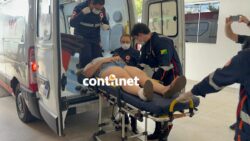 ContilNet Notícias - O seu portal de notícias do Acre Colisão entre motocicletas deixa três pessoas feridas na Baixada da Sobral