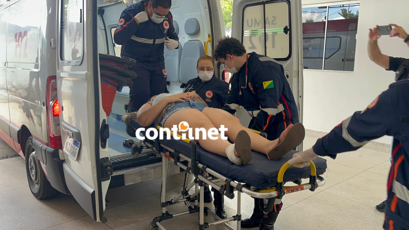 Colisão entre motocicletas deixa três pessoas feridas na Baixada da Sobral Colisão entre motocicletas deixa três pessoas feridas na Baixada da Sobral
