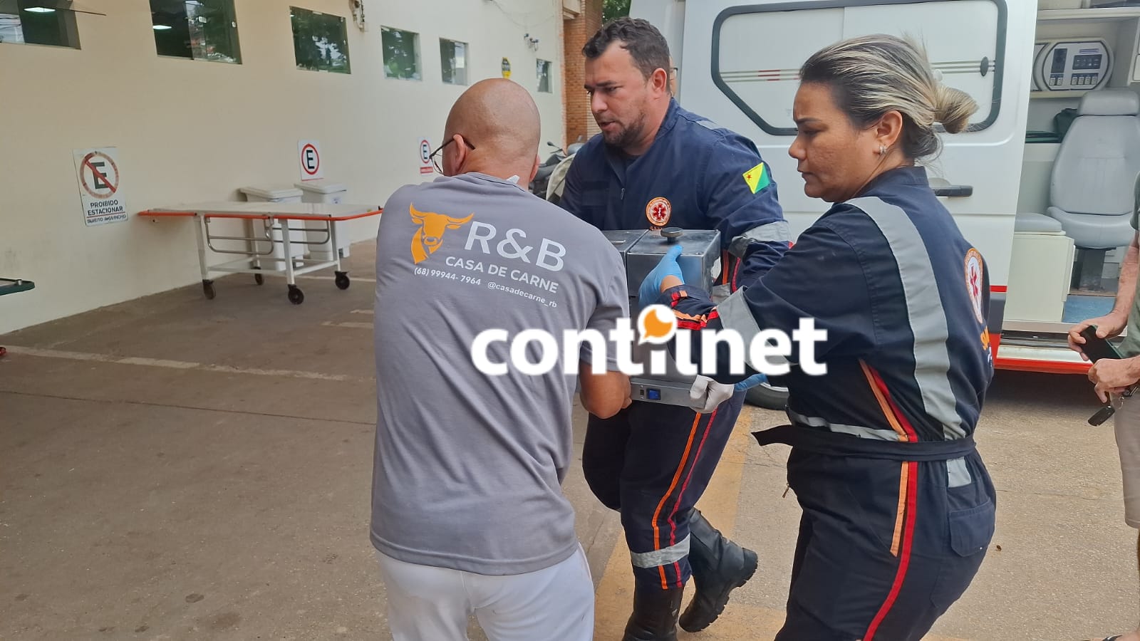 Açougueiro prende mão em máquina de amaciar carne em Rio Branco Açougueiro prende mão em máquina de amaciar carne em Rio Branco