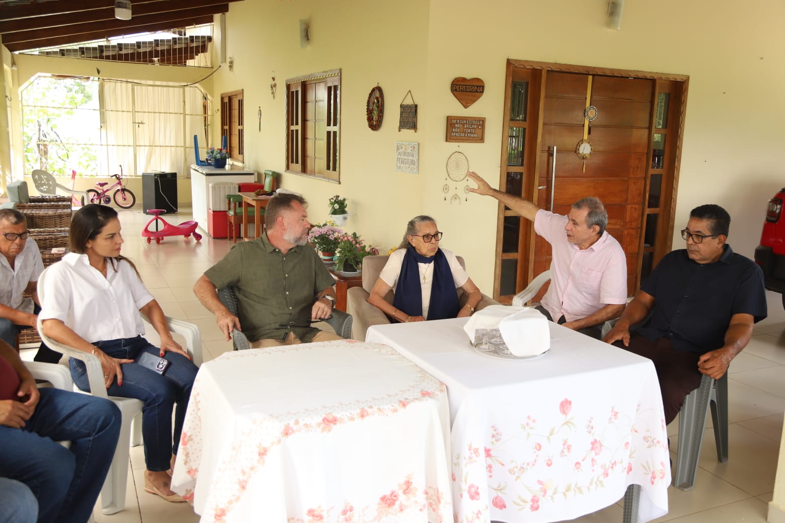 Prefeito Alysson Bestene realiza visita ao Alto Santo e ouve reivindicações da comunidade