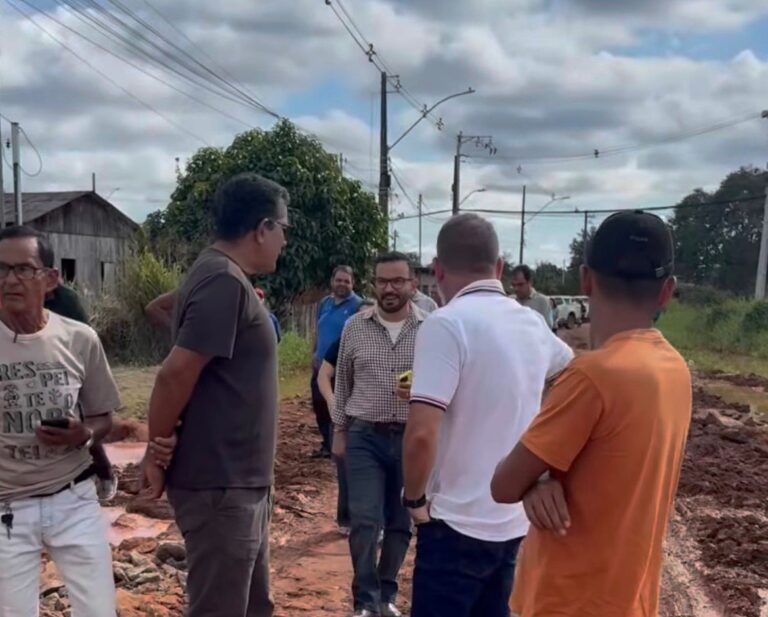 Alysson Bestene anuncia pacote de obras para o Ramal Menino Jesus no Taquari