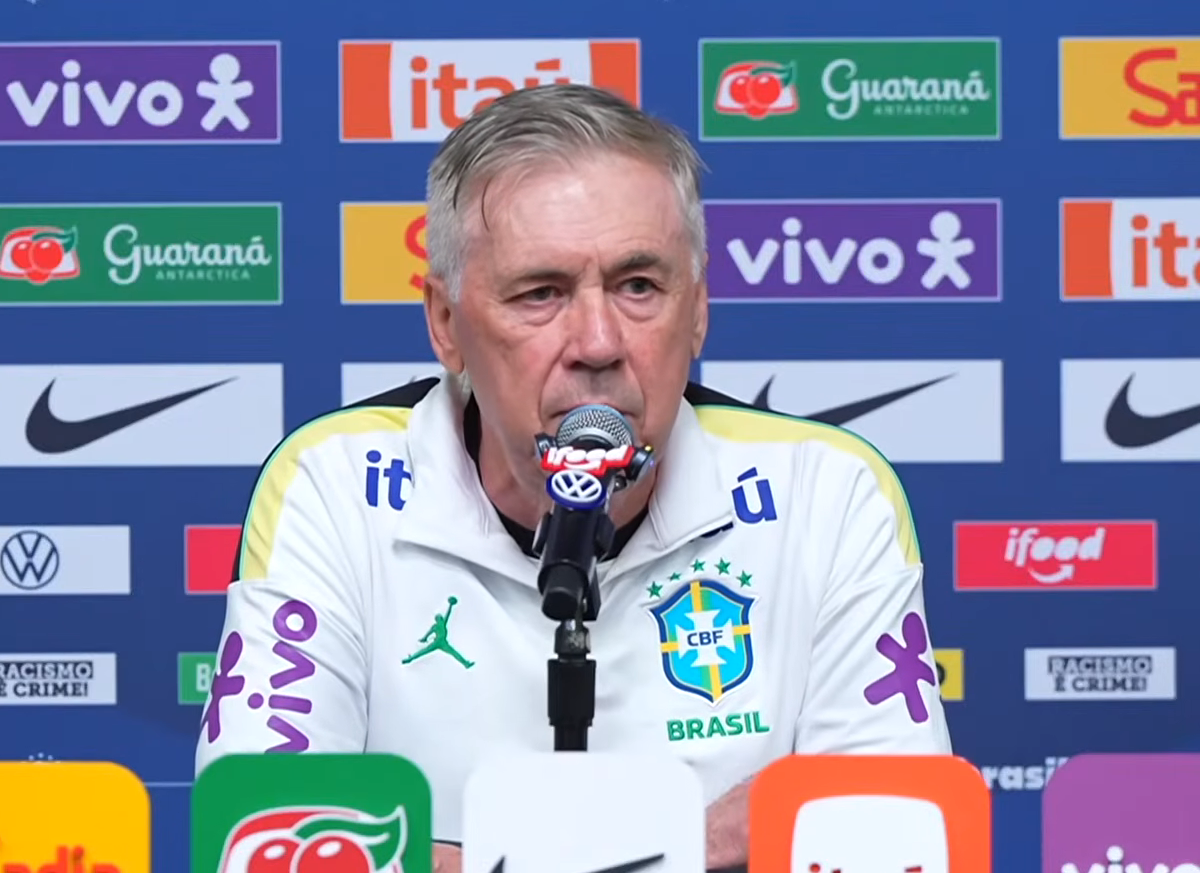 CBF renova contrato de Carlo Ancelotti
