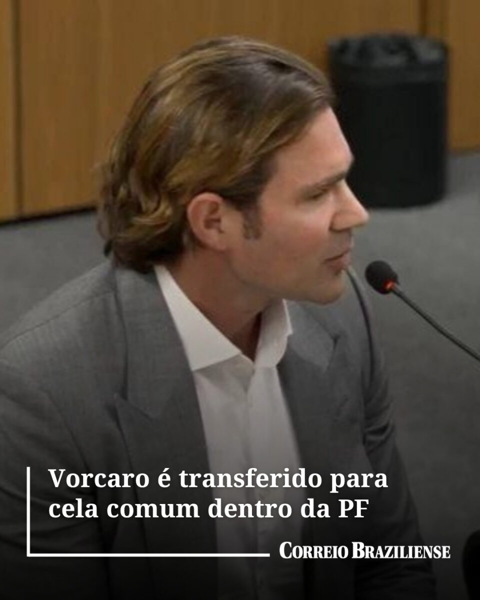 Ministro do STF autoriza transferência de Vorcaro para cela comum na PF