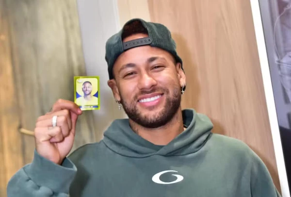 Figurinha dourada de Neymar esgota em duas horas após lançamento