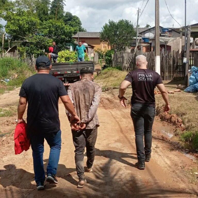 Foragido da Justiça de Tarauacá é capturado pela Polícia Civil em Sena Madureira