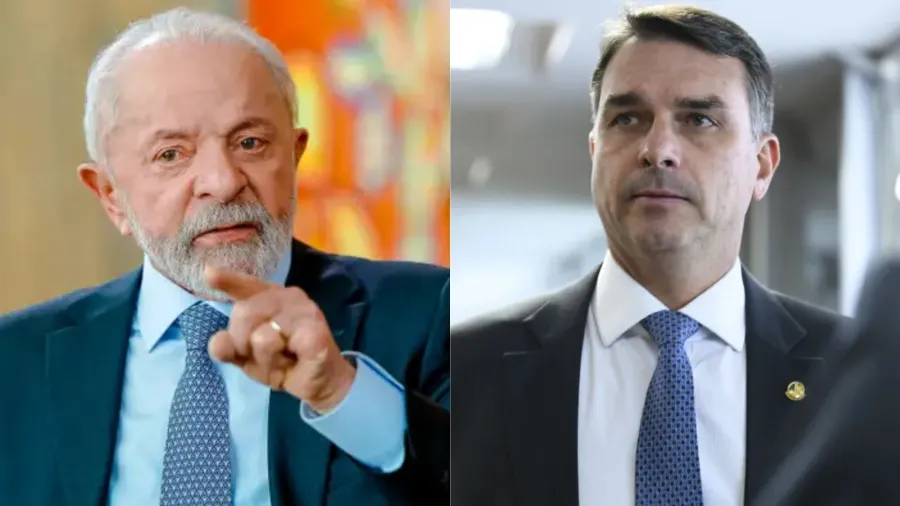 Atlas/Bloomberg: Flávio Bolsonaro cai e Lula lidera segundo turno