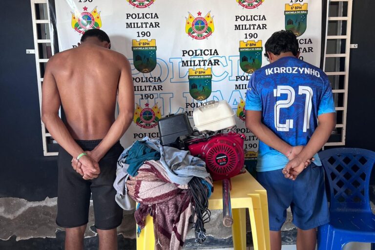 Polícia Militar e Polícia Civil recuperam motor furtado no interiro do AC
