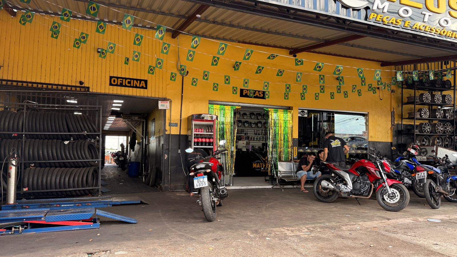 Há 10 anos no mercado, Matheus Motos oferece oficina e "leva e traz"