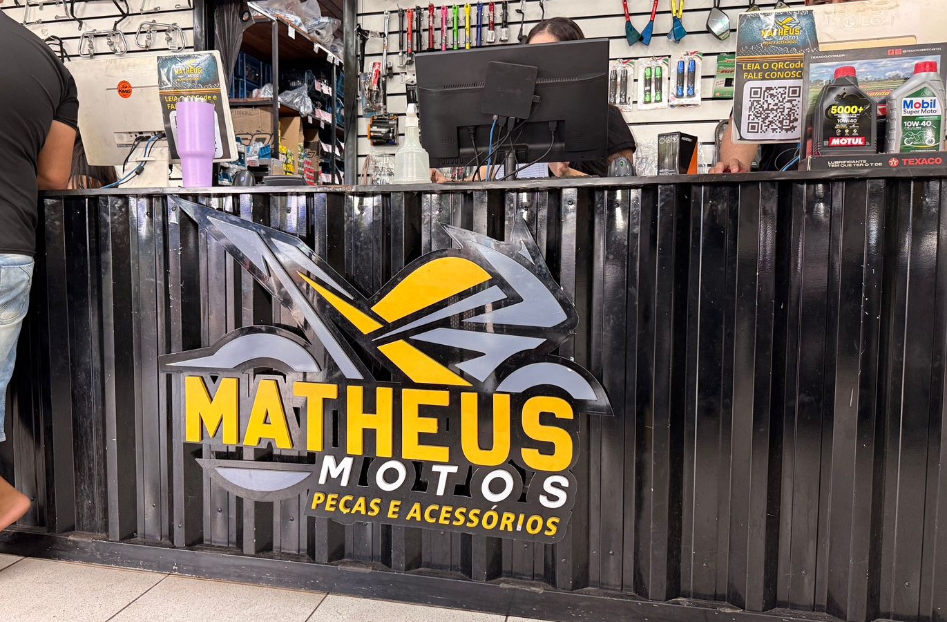 Há 10 anos no mercado, Matheus Motos oferece oficina e "leva e traz"