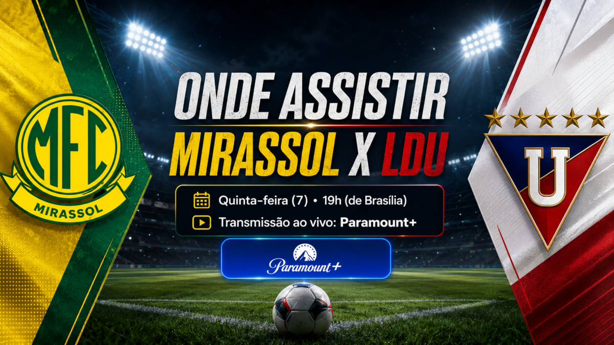 Onde assistir Mirassol x LDU