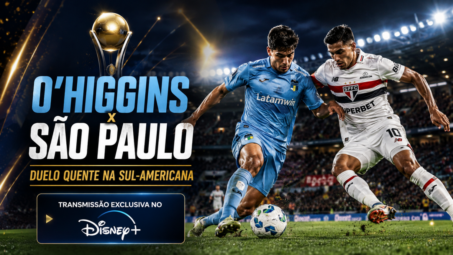 O´Higgins x São Paulo: Duelo