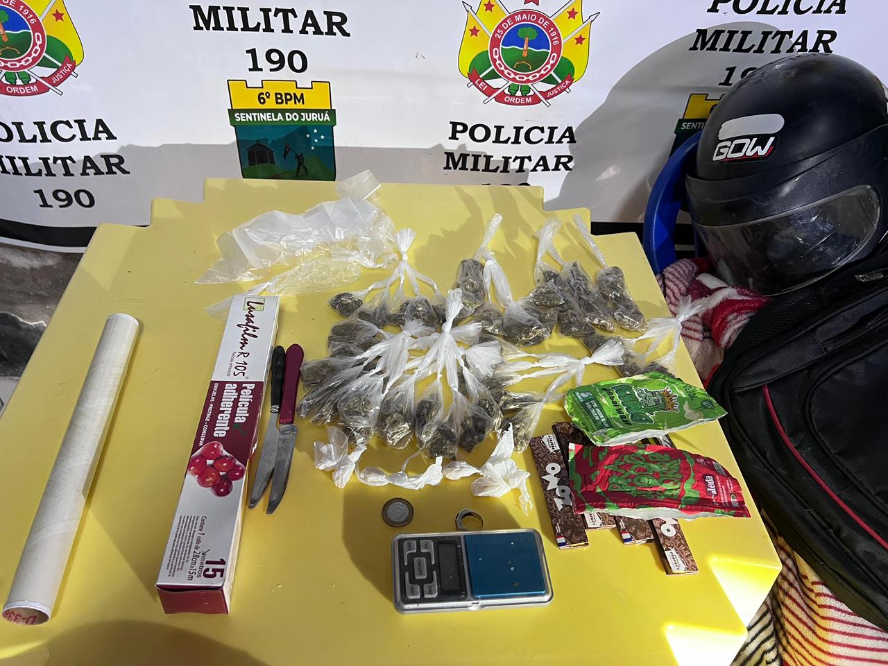 PM apreende drogas após troca de tiro em Marechal Thaumaturgo PM apreende drogas após troca de tiro em Marechal Thaumaturgo