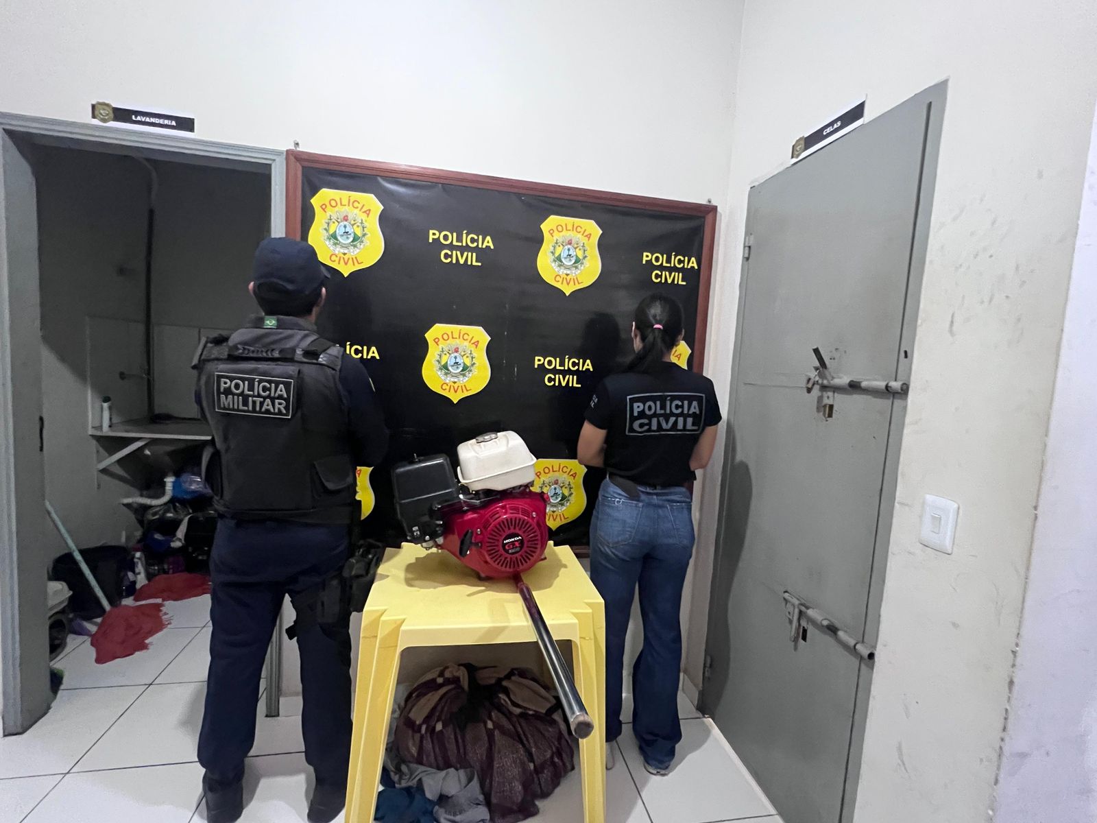 Polícia Militar e Polícia Civil recuperam motor furtado no Acre Polícia Militar e Polícia Civil recuperam motor furtado no Acre