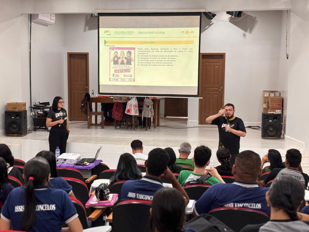 Governo do Acre intensifica maratona de aulas do Pré-Enem Legal no interior