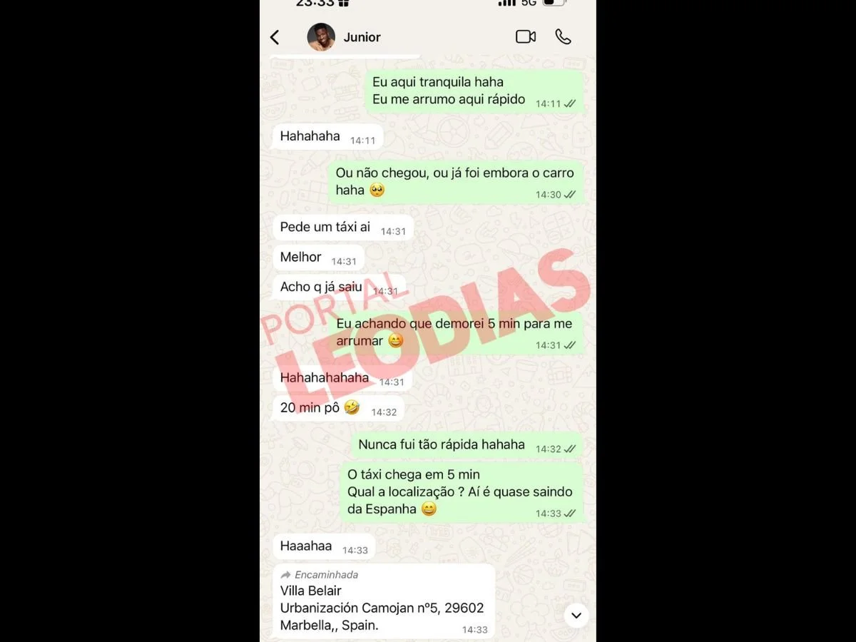 Vini Jr. traiu Virginia? relembre os prints com modelo