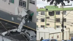 Sobreviventes relatam momentos de pânico após queda de avião em prédio de BH