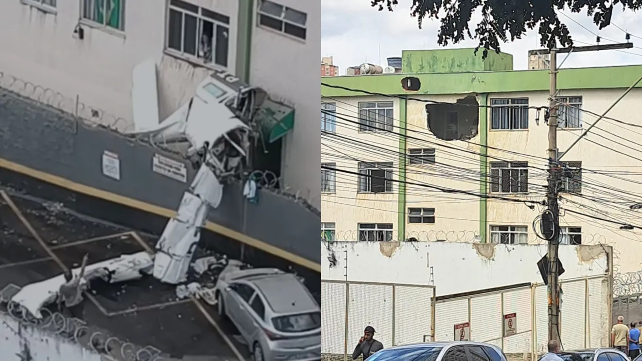 Piloto relatou perda de altitude à torre antes de queda de avião em BH Piloto relatou perda de altitude à torre antes de queda de avião em BH