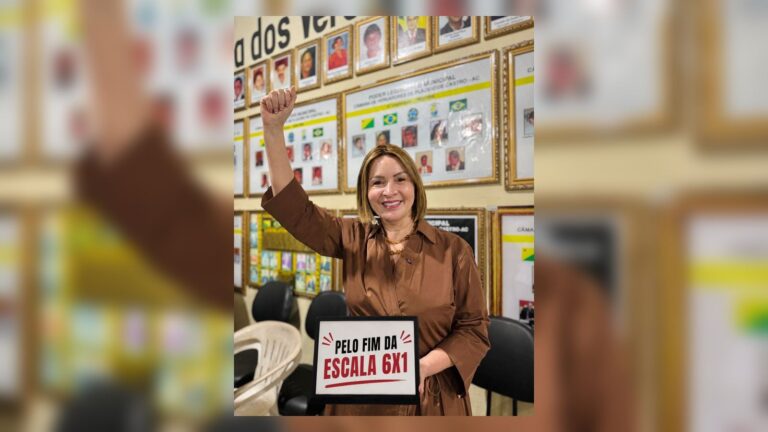 Fim da escala 6x1 avança na Câmara e Socorro Neri celebra aprovação