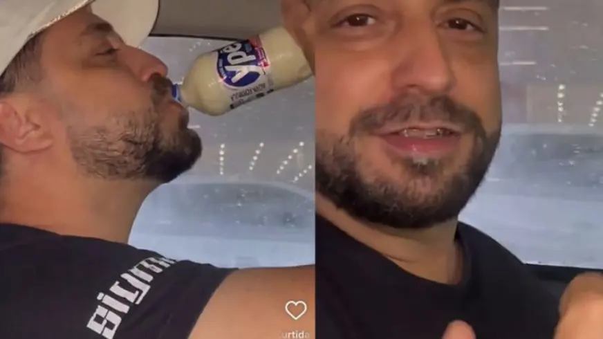 Homem nega ingestão de produto de limpeza e diz que vídeo era piada
