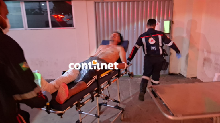 Motociclista suspeito de embriaguez provoca colisão e deixa dois feridos