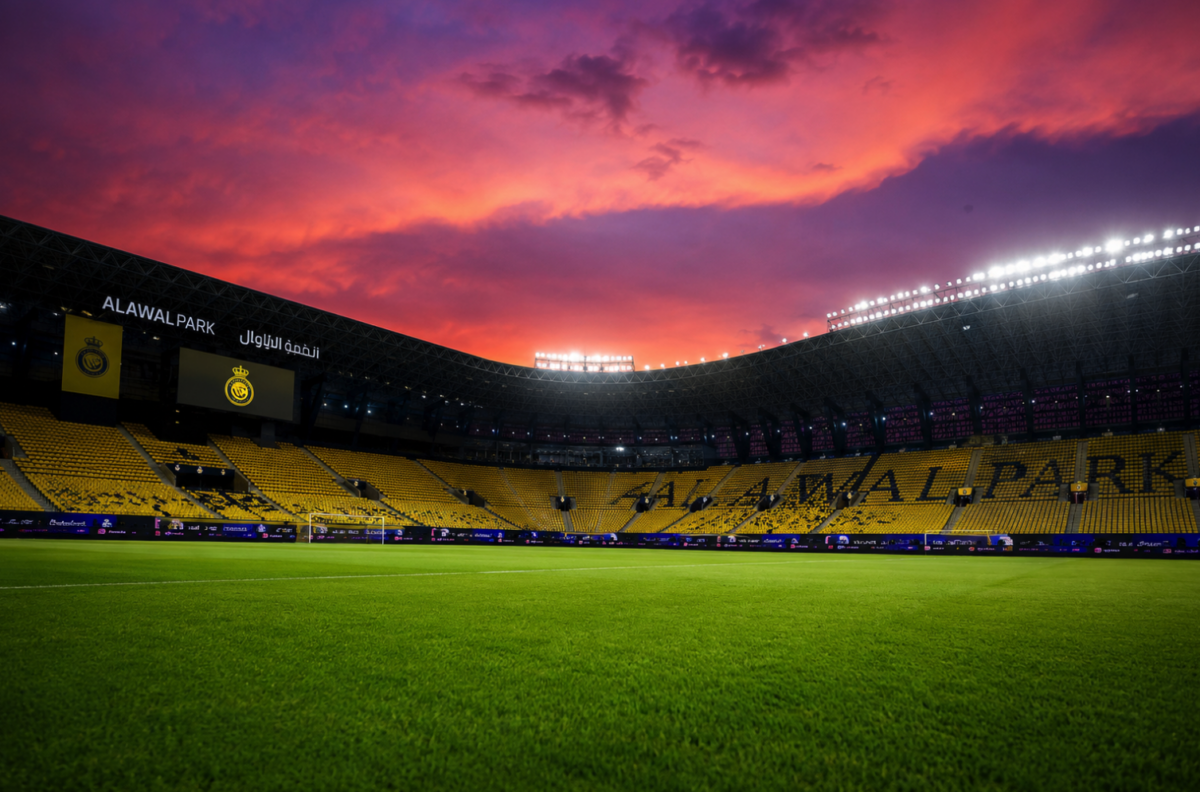 Al Awal Park pronto para o clássico Al-Nassr x Al-Hilal hoje, 12 de maio, às 15h.