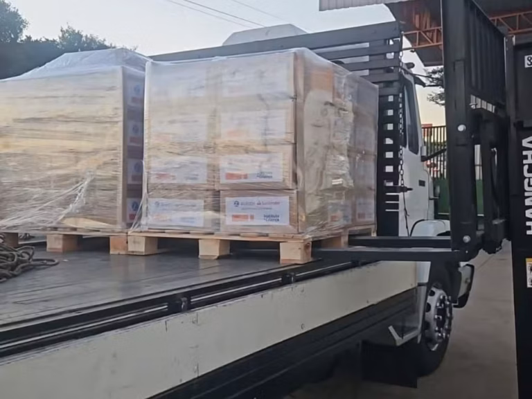Acre recebeu mais de 800 kg de alimentos