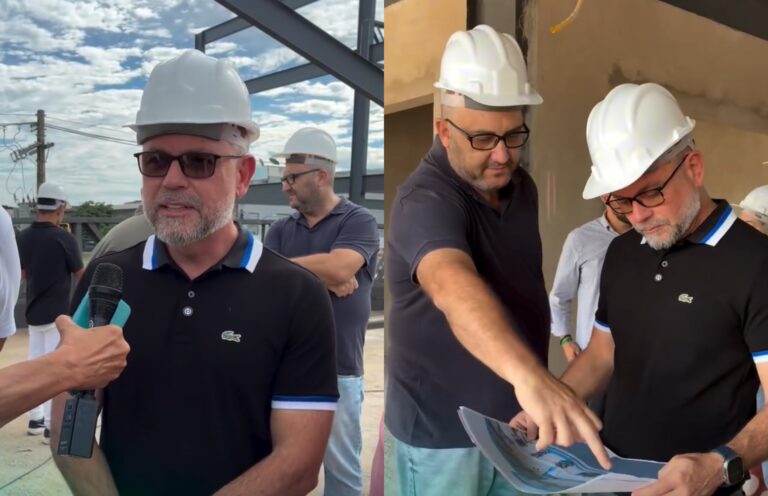 Alysson visita obras do novo Mercado Elias Mansour: “Patrimônio histórico”