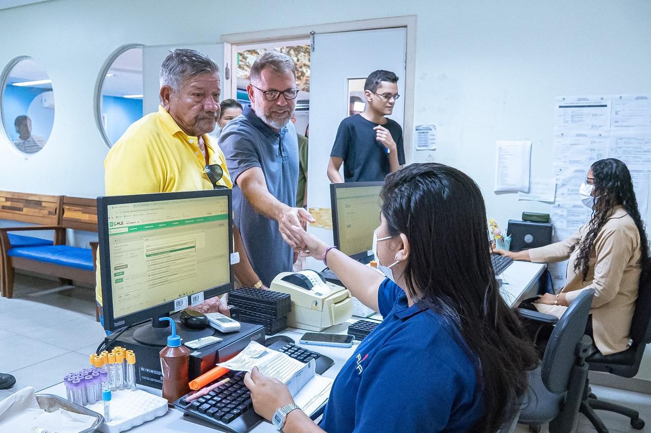 Alysson Bestene visita Urap e reforça investimentos na saúde de Rio Branco