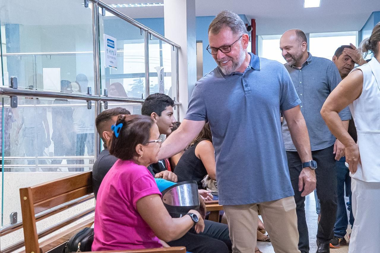 Alysson Bestene visita Urap e reforça investimentos na saúde de Rio Branco