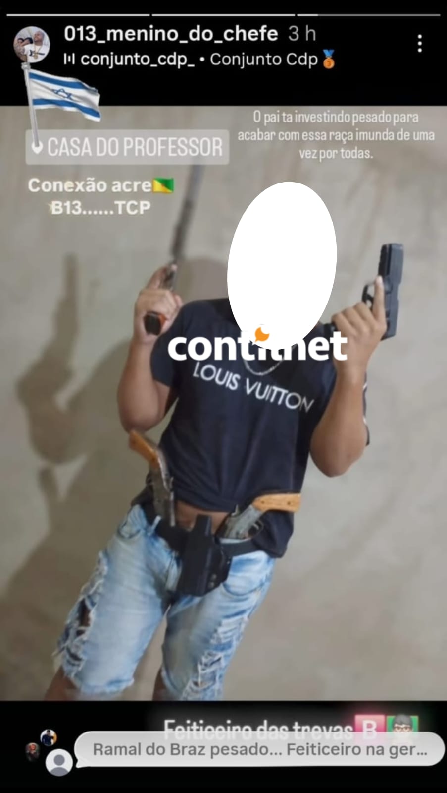 Falsa ameaça de massacre em escola mobiliza operação da PM em Rio Branco