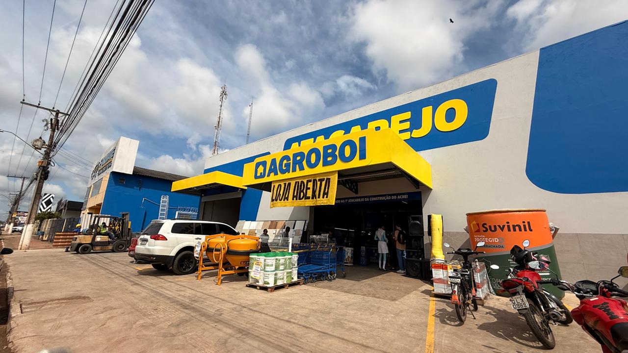 Agroboi inaugura primeiro atacarejo de materiais de construção no Acre