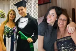 Bella Longuinho emociona com fotos de antes e depois da transição