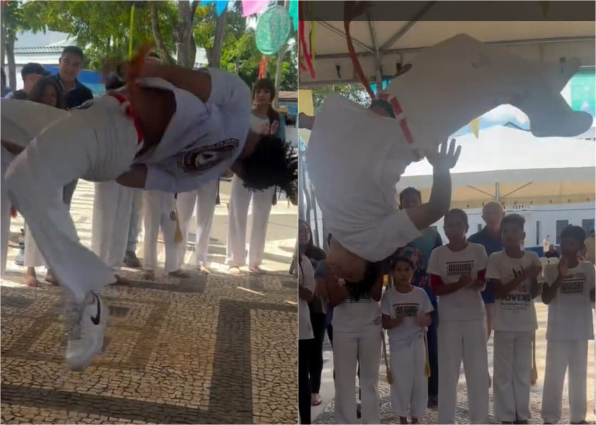 Entre giros no ar, saltos impressionantes e muita ginga, um jovem acreano vem conquistando as redes sociais