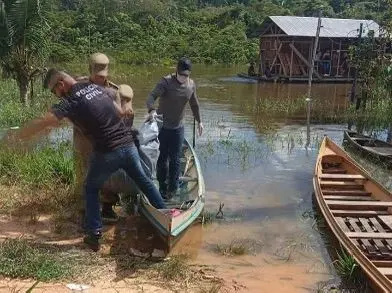 Corpo de homem é encontrado boiando em Igarapé interior do Acre