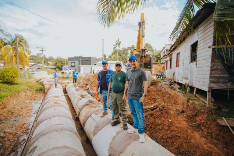 Prefeitura de Cruzeiro do Sul avança com obra de drenagem no bairro João Alves